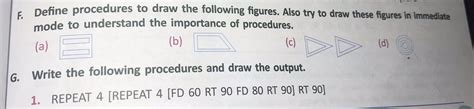 draw the following figures - Brainly.in