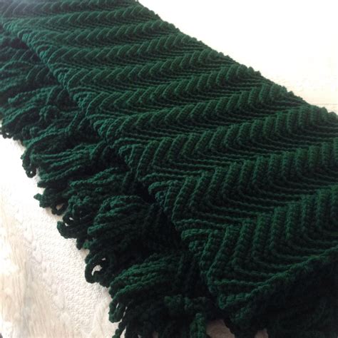 Dark Green Bed Throw at Annie Geil blog