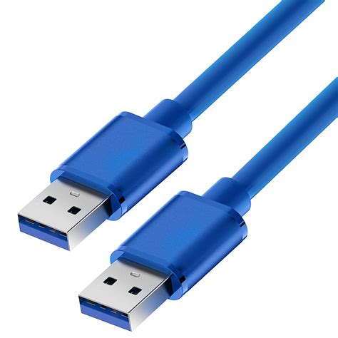 Storite 60cm Super Speed USB 3.0 Type A Cable - Male to Male USB Cord ...