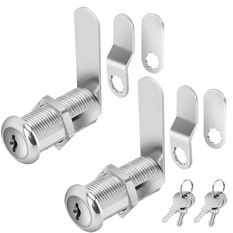 Cabinet Locks with Keys, 1-1/2" Long Cam Locks keyed Alike, Cam Lock ...