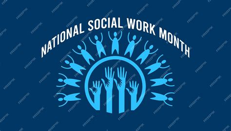 Premium Vector | National social work month 5