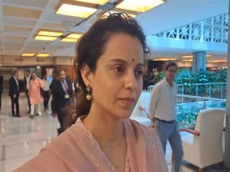 "Pradhan Mantri ji ke saath hum sab ka manobal hai ..": Kangana Ranaut ...
