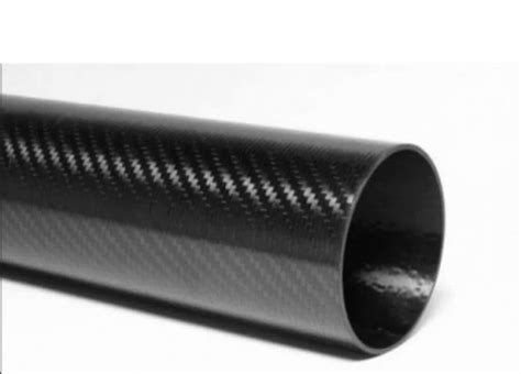 Carbon Fiber Tubes - 1Mtr Black Carbon Fiber Tube OD 6 ID 4 L Trader ...