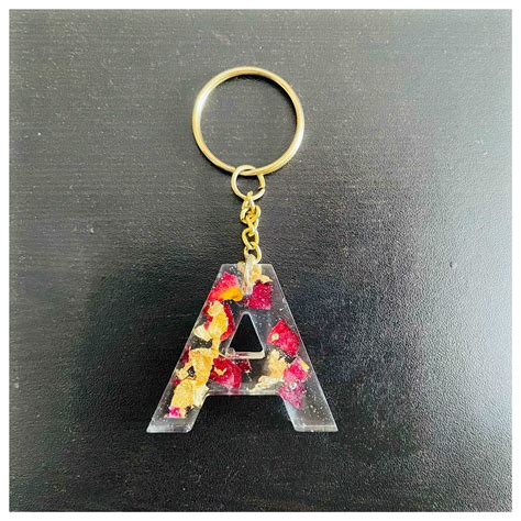 Beautiful Alphabet Letter Keychain | Send Personalized Gifts @249 ...