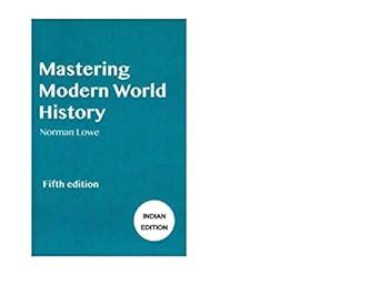 Buy Mastering Modern World History Book Online at Low Prices in India ...