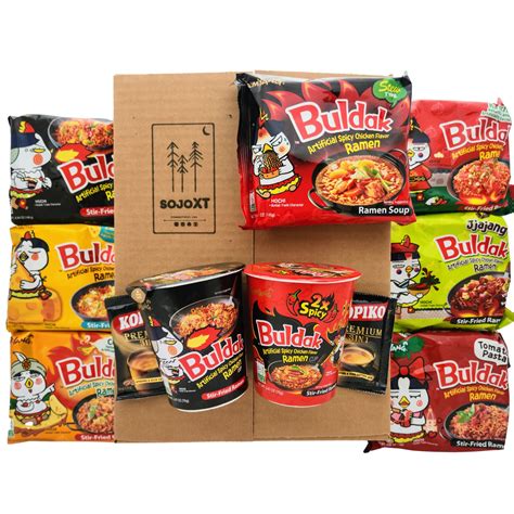 Samyang Buldak Spicy Korean Ramen Variety Pack Set Instant - Etsy India