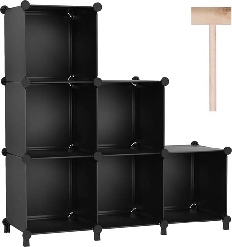 Buy Puroma Cube Storage Organizer 6-Cube Closet Storage Shelves with ...