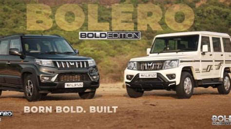 Mahindra Bolero and the Bolero Neo Bold Edition unveiled. Here's what ...