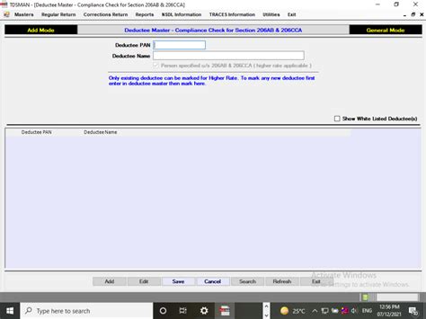 Compliance Check for Section 206AB & 206CCA - TDSMAN Ver. 14.1 - User ...