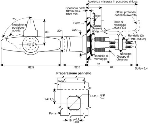 E3-18-15 Southco | Southco Black Die Cast Zinc Locking Handle, T-Handle ...