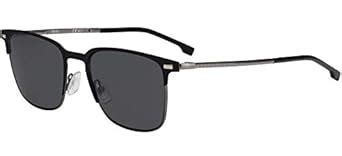 Hugo Boss 1019/S Rectangular Men's Non-Polarized Sunglasses, 54Mm ...
