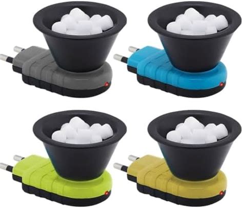 PANCA Steel Kapoor Dani Set of 2 Night Camphor Diffuser, Bakhoor Burner ...