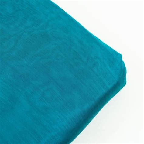 Peacock Green Color Modal Chanderi