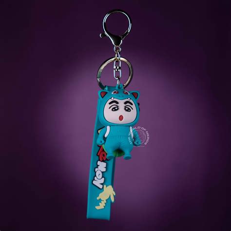 Shin Chan Bulbasaur Keychain - Cute Anime Collectible Accessory – The ...