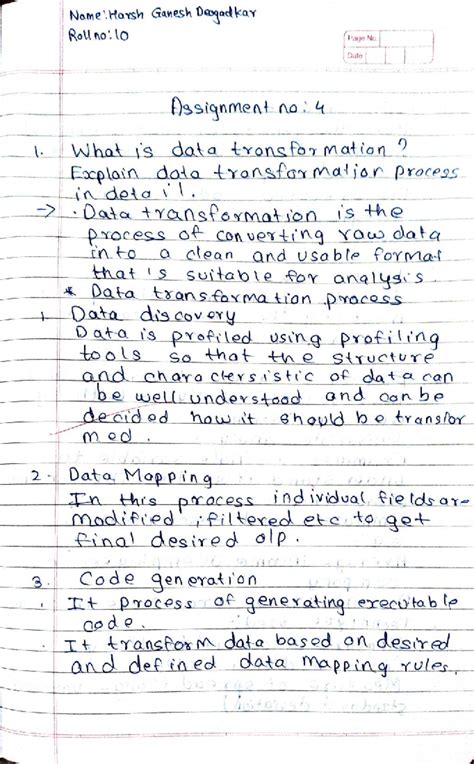 BI-Assignment-4: Data Transformation & Analysis Techniques - Studocu