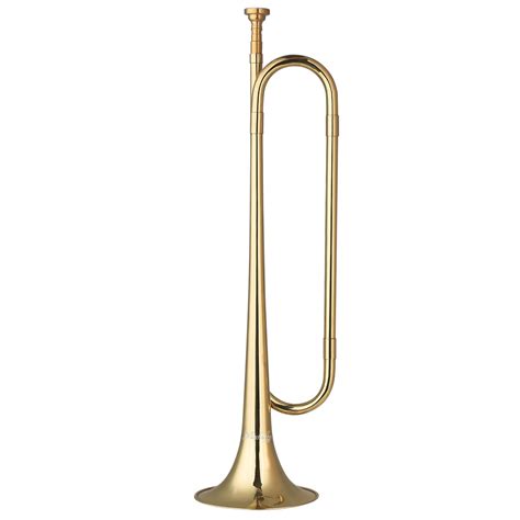 Muslady Brass C Bugle Call Gold-Plated Trumpet | Ubuy India