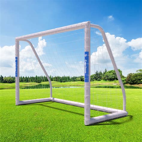 Caprihom Soccer Goal 10FTx6.5FT/8FTx 5FT/ 6FTx4FT with 2 Nets | Soccer ...