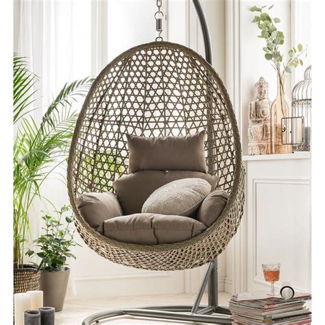 Dreamline Single Seater Hanging Swing With Stand For Balcony , Garden ...