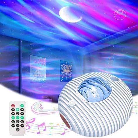 AZOD Plastic Star Projector Romantic Led 360 Degree Rotation 4 Led ...