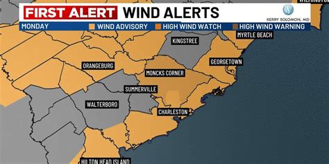 FIRST ALERT: Wind advisory in effect as cold front moves in