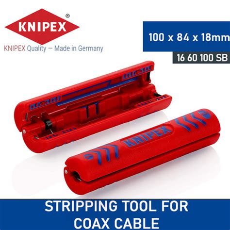Promo Alat Kupas Kabel 16 60 100 SB Knipex Stripping Tool For Coax ...