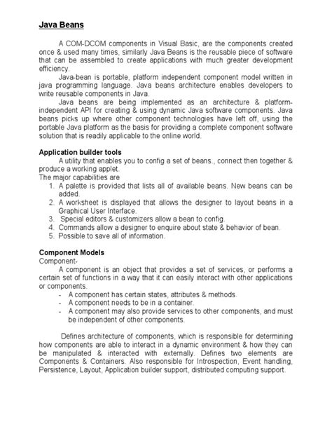 Image result for Use of Java Beans