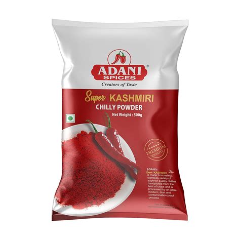 Adani Spices Chilli Powder Kashmiri (500 gm) : Amazon.in: Grocery ...