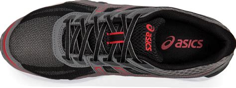 Buy Asics Men's Gel-Sileo Black / Cayenne Ankle-High Mesh Running - 11M ...