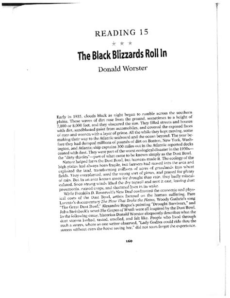 Black Blizzards Roll In - HIST 251 - Studocu