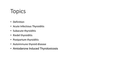 Thyroiditis.pptx | Thyroid Disorders | Endocrine and Metabolic Diseases