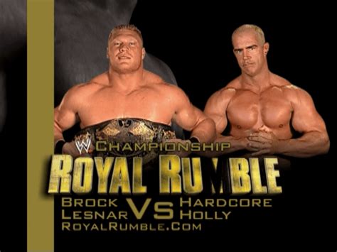 Royal Rumble 2004 Match Graphics (Regular DVD) (Says RoyalRumble.com ...