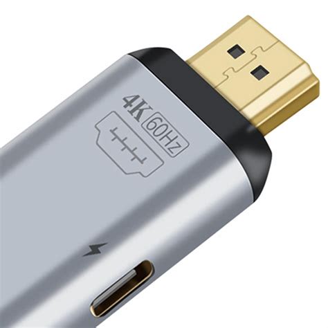 USB-C Female to Male Transfer Converter Adapter for Computer High DMI ...