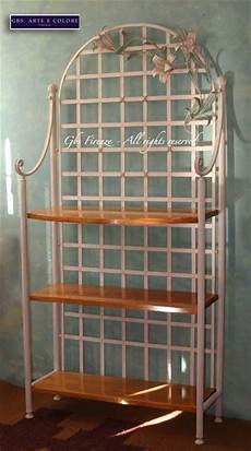 etagere in ferro etagere in ferro battuto grandi gigli colore tempera etagere in ferro etagere in ferro battuto grandi gigli colore tempera