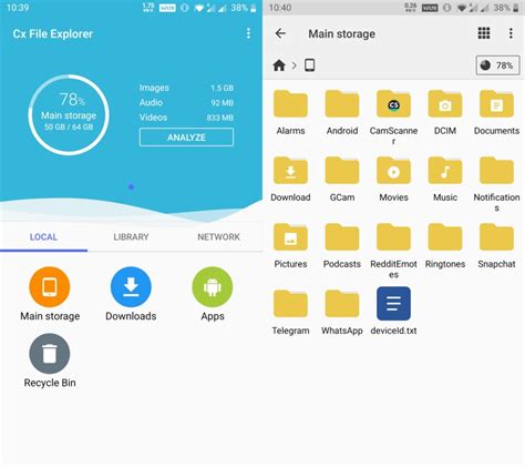 File Manager Apps Android 的图像结果