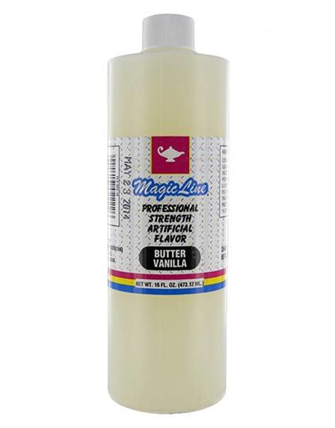 Butter Vanilla Flavoring (16 oz.) - Sweet Baking Supply
