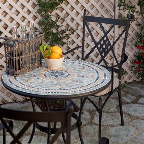 Mosaic Outdoor Bistro Tables