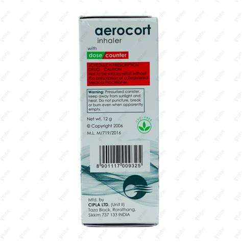 Aerocort Inhaler 200 metered doses – ETABX
