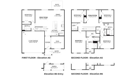 Floor Plan in Avalon Woods | Newberry, FL | D.R. Horton