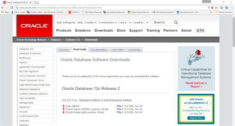 Oracle Database 12C 的图像结果