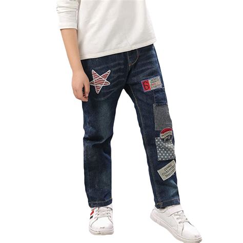 Buy Hopscotch Boys Polycotton Tonned Jeans in Navy Color for Ages 4-5 ...