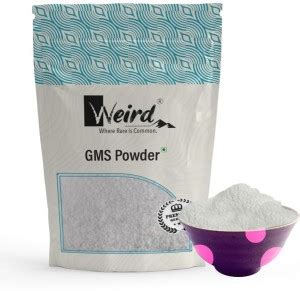 Weird GMS Powder 900 Gm ( Glycerol Monosterate) For Ice Cream Purpose ...