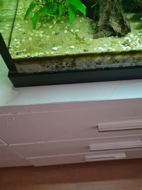 Help, I've got a leak : r/Aquariums