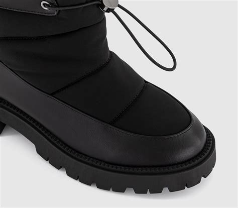 OFFICE Alps Snow Boots Black - Women's Ankle Boots
