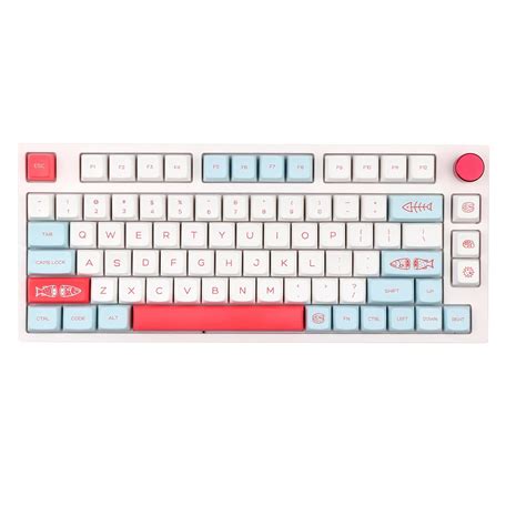 EPOMAKER Salmon 140+ Keys Cherry MDA Profile Dye-Sub PBT Full Keycap ...