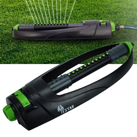 Yestar Garden Lawn Oscillating Sprinkler, Luxury 3 in 1 Yard Sprinkler ...