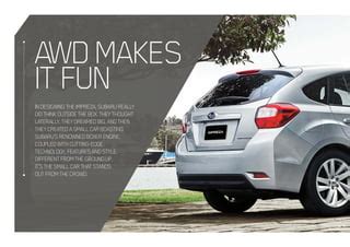 Image result for Subaru Key Features