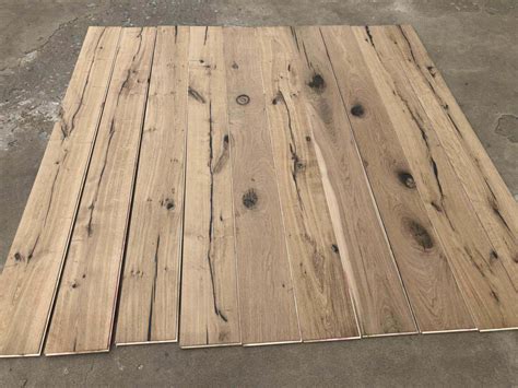 Natural Extra Rustic Oak Engineered Wide Plank Flooring - China Rustic ...