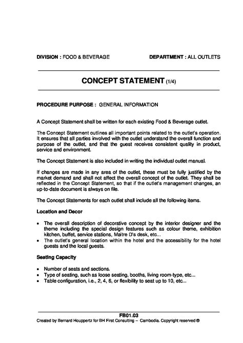 Image result for Concept Statement Outline Example