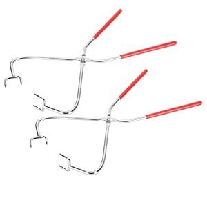 Clay Sculpture Tongs, 2Pcs Rubber Pottery Clay Sculpture Tool Pliers ...