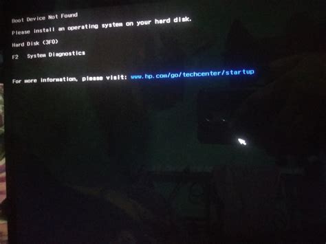 Image result for Boot Device Not Found 3Fo